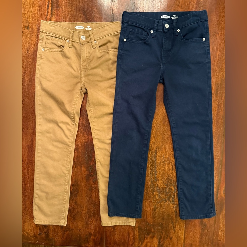 CLEARANCE SPECIAL: Bundle of 2 Pairs Old Navy Slim Cut “Karate” Pants